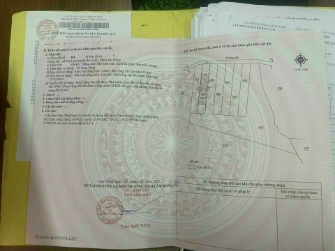 Kẹt tiền ngân hàng nên bán nhanh lô đất...