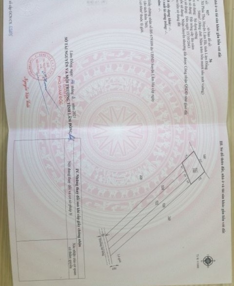 BÁN 1.593M ĐẤT THỔ CƯ (MẶT ĐƯỜNG QUY...