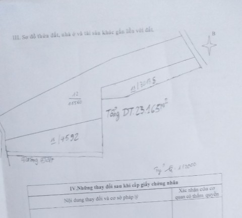 Bán 2,3ha đất xã Phi Tô chỉ 130...