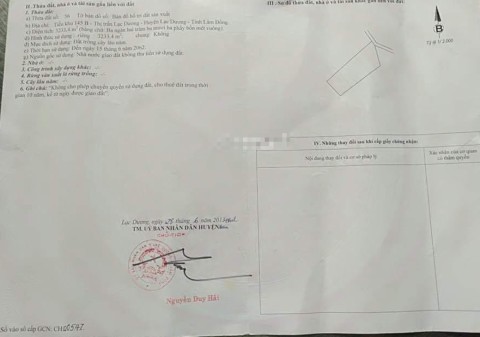 Bán mảnh đất 3233m2 Lạc Dương, Lâm Đồng,...