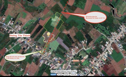 Cần bán khu đất gần 2,3 hec ngay MT...