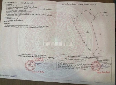 Cần bán 1 hecta tư ( 14.117m2) đất ở xã...